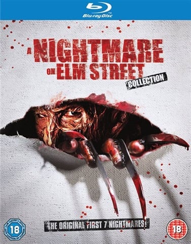 Nightmare On Elm Street 1-7 (18) 4BR+DVD